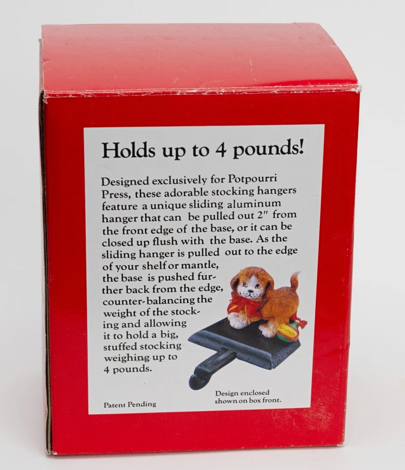 Santa Claus Christmas Stocking Holder Vintage 1990s - Image 3 of 4