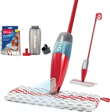Promist MAX Microfiber Spray Mop Removes 99% of Bacteria with Just Water, Featur