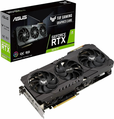 ASUS TUF Gaming GeForce RTX 3070 Ti OC 8GB GDDR6X RGB HDMI/DP