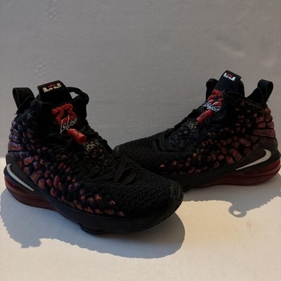 Nike Lebron XVII GS Infrared Basketball Shoes BQ5594-006 Size 5 Youth