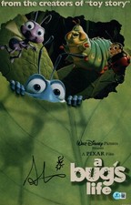 ANDREW STANTON SIGNED SKETCH A BUGS LIFE 11X17 MOVIE POSTER PHOTO BAS