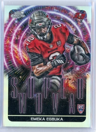 2025 Topps Cosmic Chrome Emeka Egbuka Base (RAW)