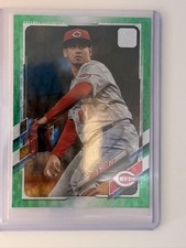 2021 Topps Update Green Foil /499 Jose De Leon #US213 10k8 Cincinnati Reds