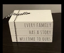 Decorative Faux Books for Farmhouse Decoration Or Great To Repaint For Crafts