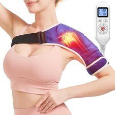 1 Pack Shoulder Heating Pad for Rotator Cuff - Heated Shoulder Wrap Brace for...