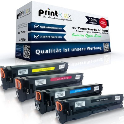4x Kompatibel XL Tonerkartuschen für HP Color LaserJet Pro MFP M280nw M281fdw 