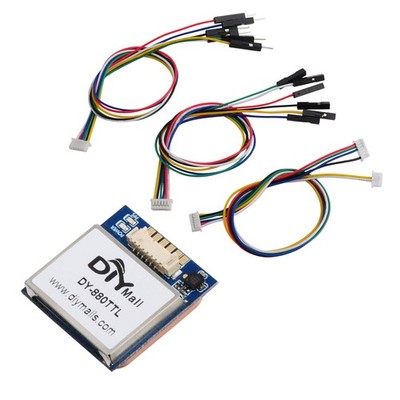 Geekstory DY-880 TTL GPS Receiver Module With Flash HMC5883L Compass