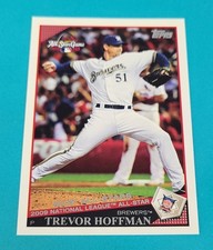 2009 Topps Updates & Highlights #UH171 Trevor Hoffman Milwaukee Brewers Card 6C