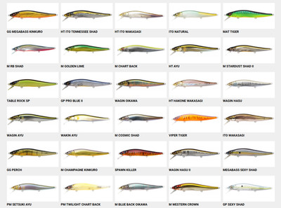 Megabass Ito Vision Oneten 110 Jerkbait All Limit Color JDM Choose Color New Rel