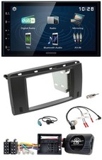 Kenwood 2DIN Bluetooth Lenkrad USB DAB Autoradio f&uuml;r Mercedes R-Klasse 2006-2012