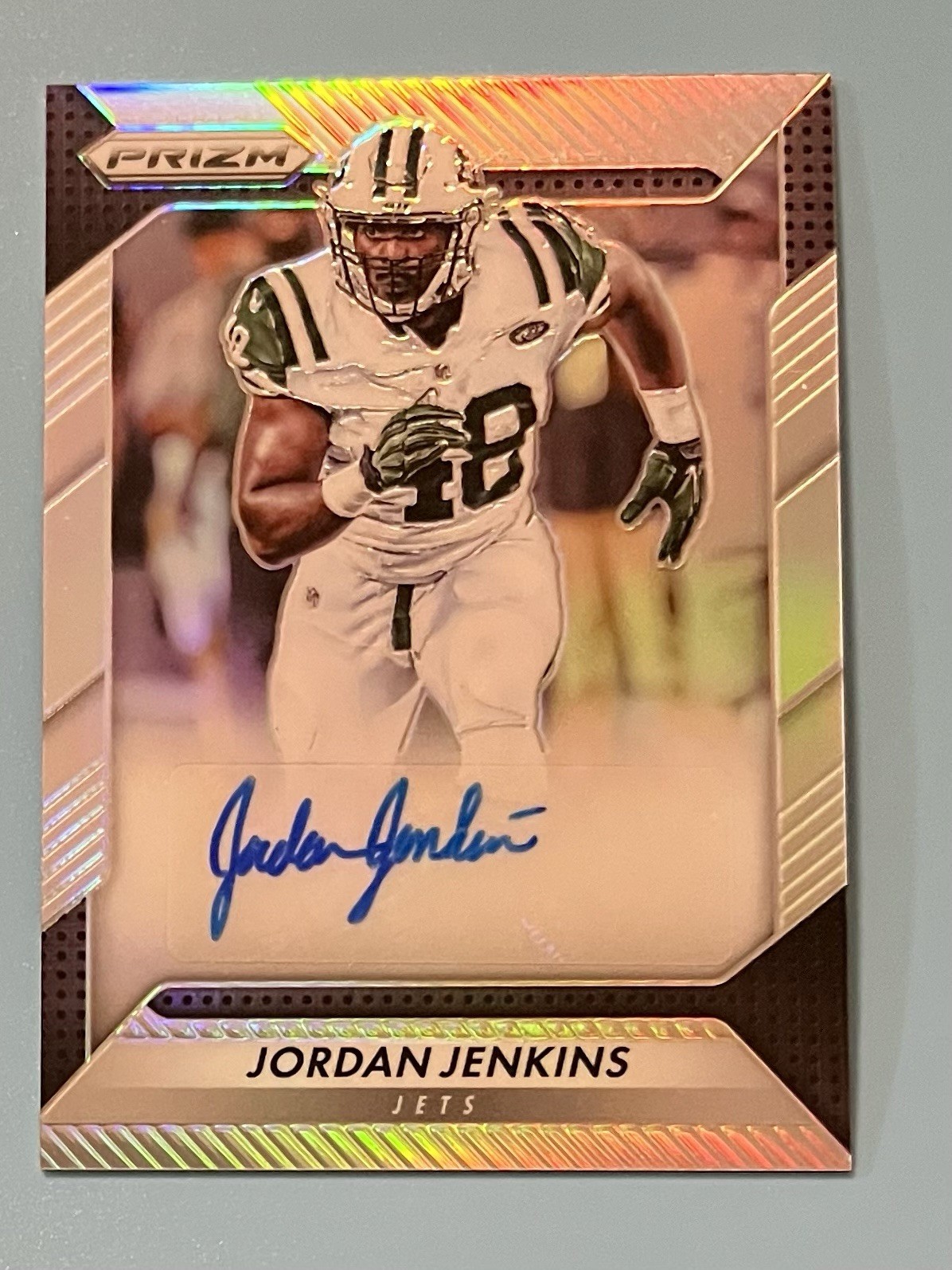 Jordan Jenkins Panini Prizm Rookie Autograph Prizm #RAJJK Base