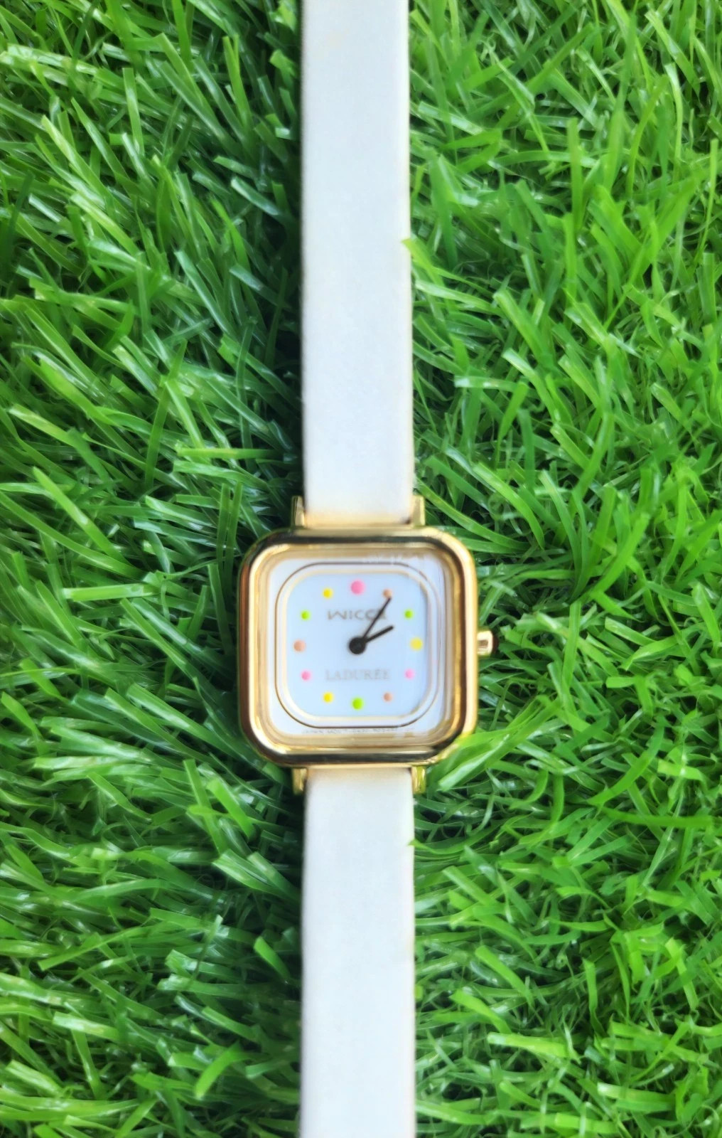 CITIZEN wicca × LADUREE solar Watch Limited White… - image 10