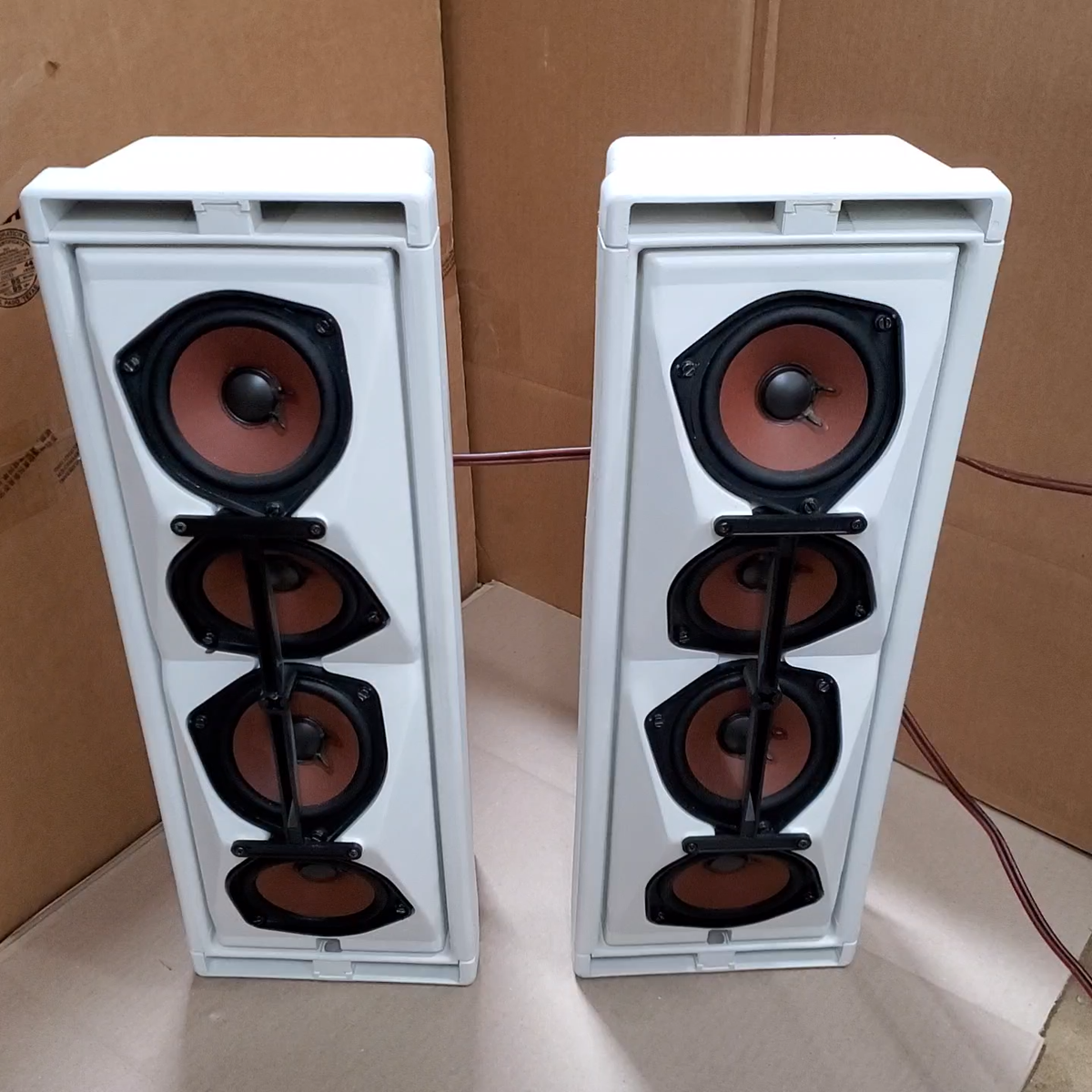【激レア】廃盤BOSE ボーズ PANARAY 402 SERIES II Pair of Bose Panaray 402 Series II Professional Loudspeakers White