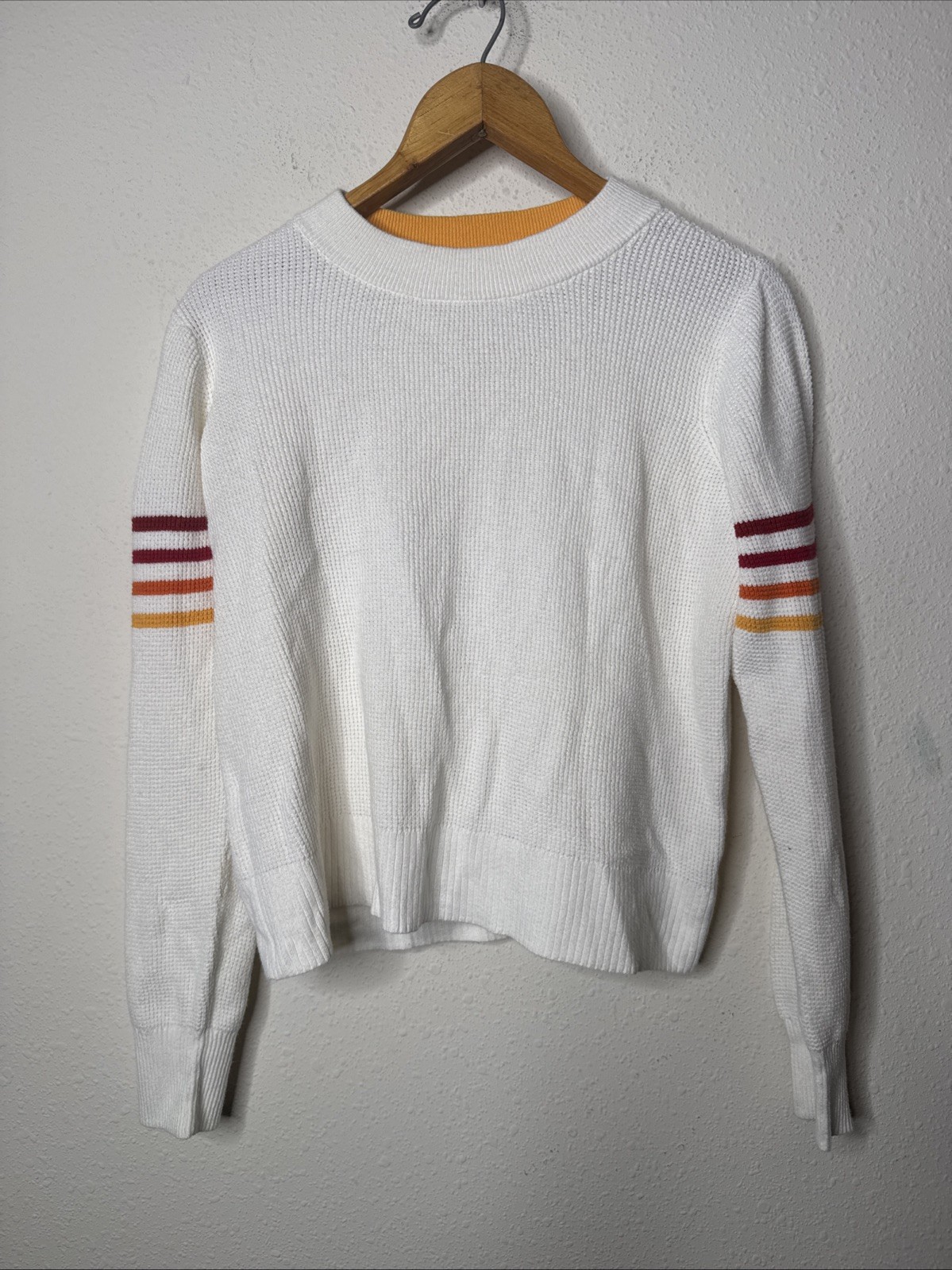 Faherty Throwback Stripe Pullover Sweatshirt Swea… - image 2