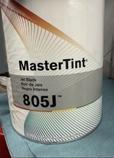  1 Gallon Dupont Axalta Mastertint Cromax 805j Master Jet Black  Chromabase