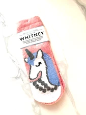 Bath & Body Works Shea-Infused Lounge Socks WHITNEY