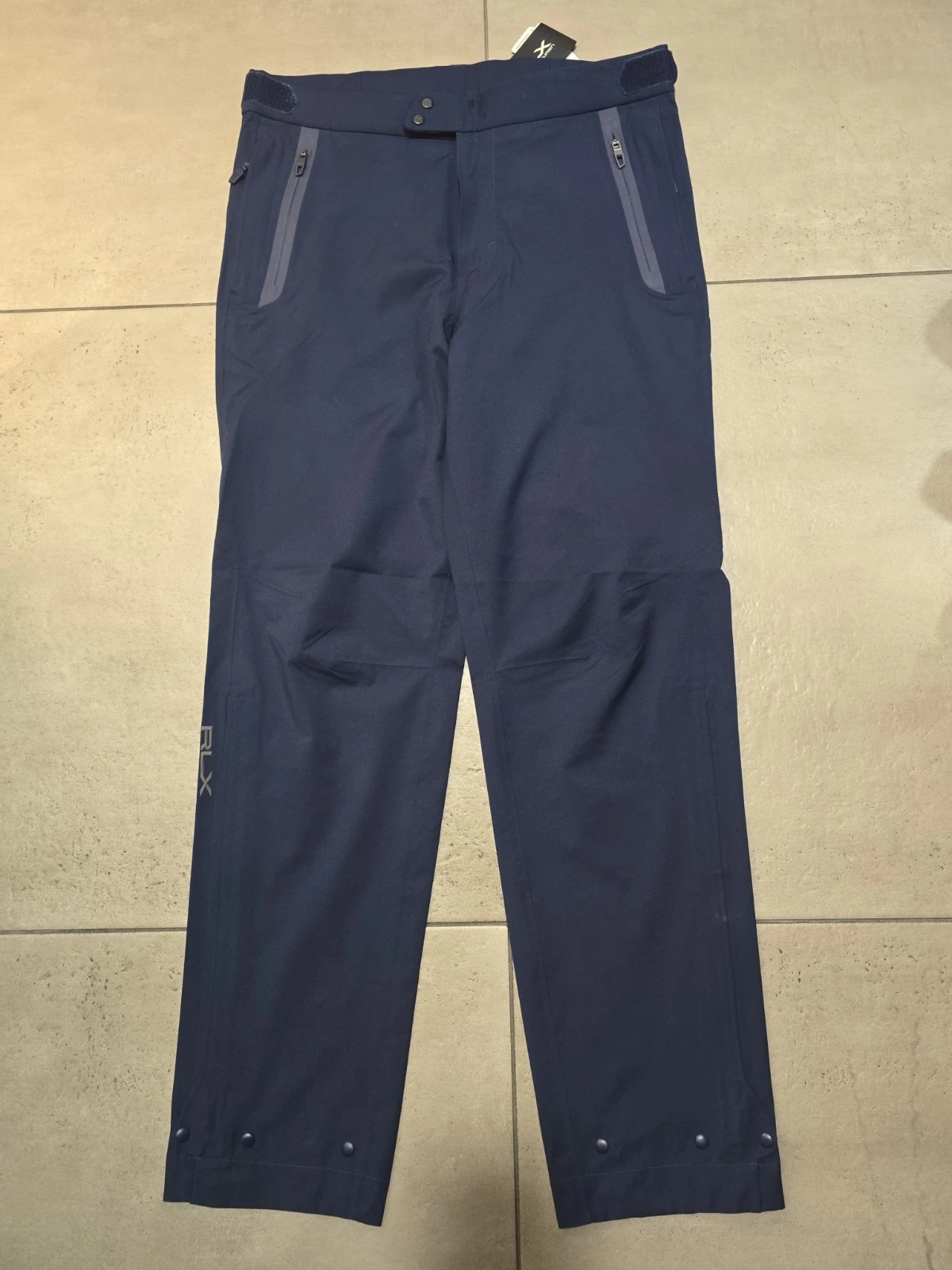 RALPH LAUREN RLX NAVY GOLF CORE PANTS Waterproof SIZE S MEN NWT $325.00