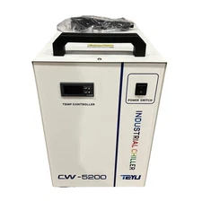CW-5200 Industrial Water Chiller Teyu S&A 110V NEW Open Box CO2 Laser CNC Spindl