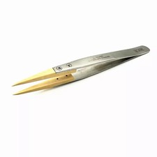 Durable Steel Insulated Parts Metal Watch Repair Tool Durable Precision Tweezers