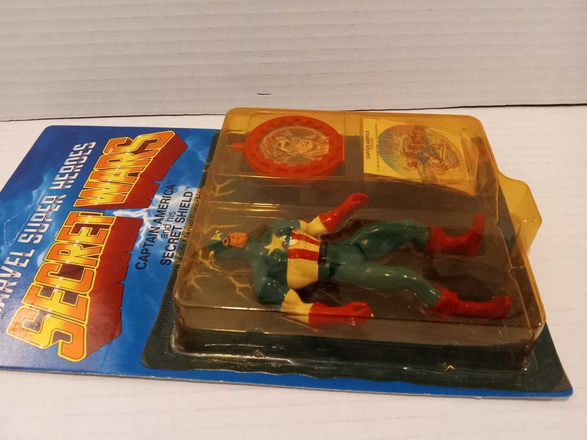 アメコミ secret wars mattel captain america 1984 1984 Mattel CAPTAIN AMERICA Marvel Super Heroes Secret Wars
