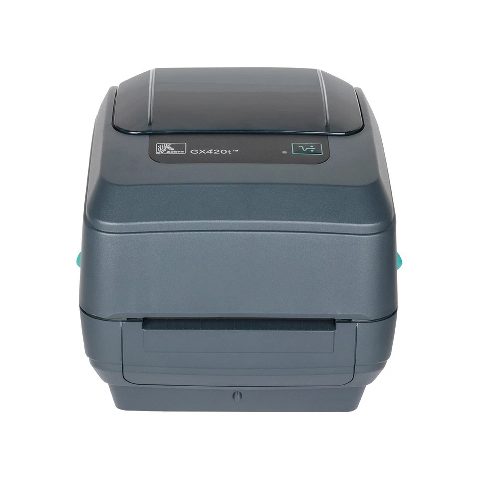 Zebra GX420t 203DPI USB Thermal Transfer Barcode Label Printer GX42-102410-000 - Image 2 of 4
