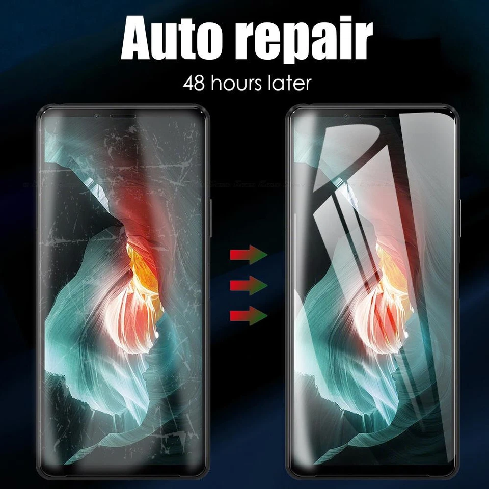 Película de hidrogel para Sony Xperia 1 IV 10 1 5 II XA2 XZ3 XZ4 10 IV Protector de pantalla Foto 4 de 4