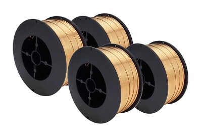 ER70S-6 - MIG Mild & Low Alloy Steel Wire - 2 Lb x 0.030'' (4 SPOOLS)