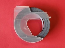 Dymo 520109 Embossing Label 3/8 Tape Black 5201-09 Xpress Express Office Mate II