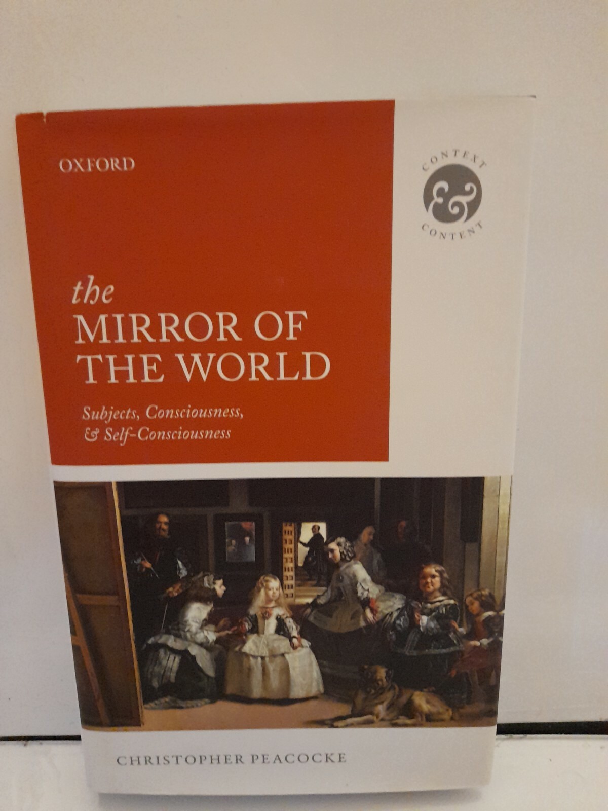 The Mirror of the World: Subjects,Hardback Consciousness & Self-Consciousness