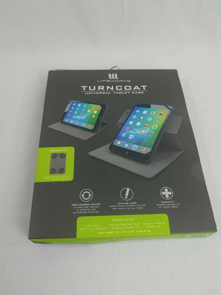 Lifeworks LW-T2011B 9"-10" Universal Swivel Case Black - Image 3 of 4