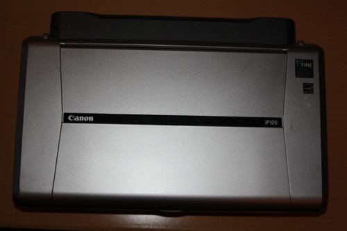 Canon PIXMA iP100 Mobilen Farb-Drucker mit W lan drahtloses drucken