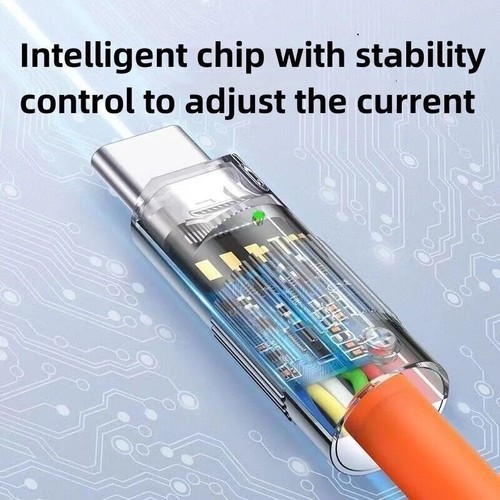 3 in 1 Heavy Duty Braided Long USB Fast Charger Cable Lead For iPhone Samsung - Picture 15 of 20