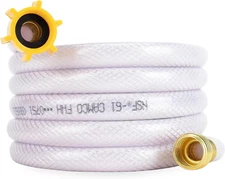 Short Drinking Water Garden Hose Safe Lead Free Heavy Duty No Kink 10ft NEW