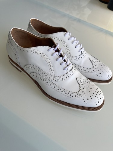 Rag & Bone White Brogue New In box 2014 EU38/US8 womens - Picture 2 of 12