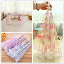 Collapsible Pop-Up Fly Mesh Net Food Cover Dome Plate Umbrella Party BBQ