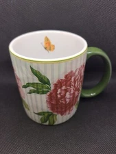 Collector Mug LANG ASHTON PEONY Colonial Williamsburg Foundation Collection 2007