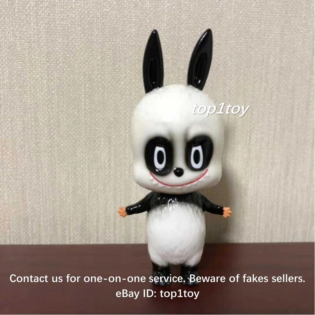POP MART x HOW2WORK Labubu The Little Monsters Panda Hidden
