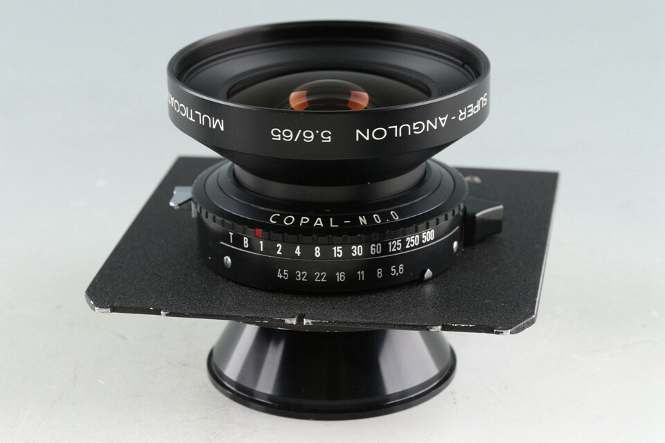 Schneider-Kreuznach Super-Angulon 65mm F/5.6 MC Lens #47191 Schneider-Kreuznach Super-Angulon 65mm F/5.6 MC Lens #47191