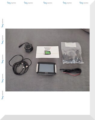 TomTom RIDER 40 4,3 Zoll Motorrad Navi Zentraleuropa Maps Traffic via Smartphone