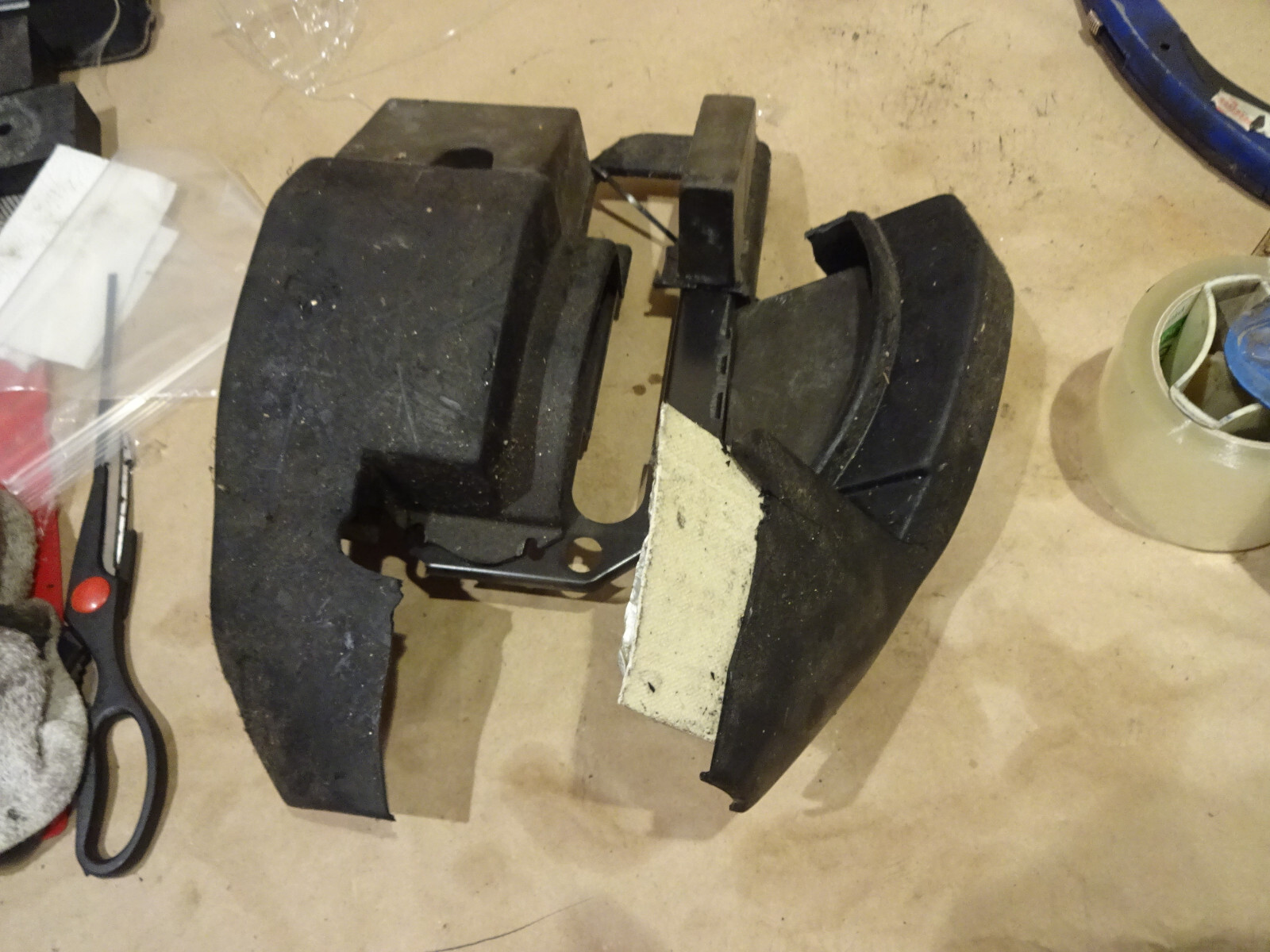 Ferrari 456-550- Lower Steering Column Cover Damaged P/N 63895900