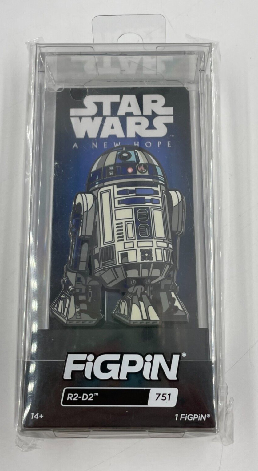 NEW Disney Star Wars A New Hope Large 3 Prong Collector's Pin FiGPiN #751: R2-D2