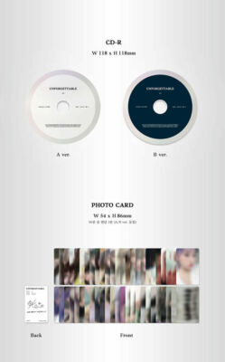 LOVELYZ [UNFORGETTABLE] 7th Mini Album RANDOM CD+Foto Buch+2 Karte