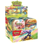 10 x Vibrant Paldea POKEMON TCG  Sealed Mini Tins - Sealed Display Case