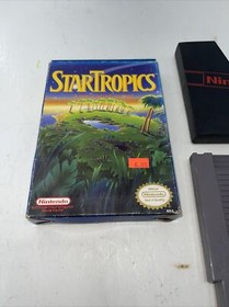 StarTropics (Nintendo NES,)  W/ Box