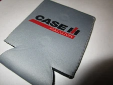 Case IH Magnetic Gray Neoprene Can Cooler Koozie