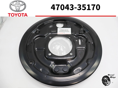 Toyota TACOMA 95-04 RZN VZN Brake Backing Plate Rear RH OEM