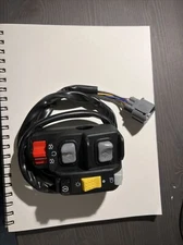 Handlebar Control Switch Start Kill Stop Headlight for Honda 2000-2006