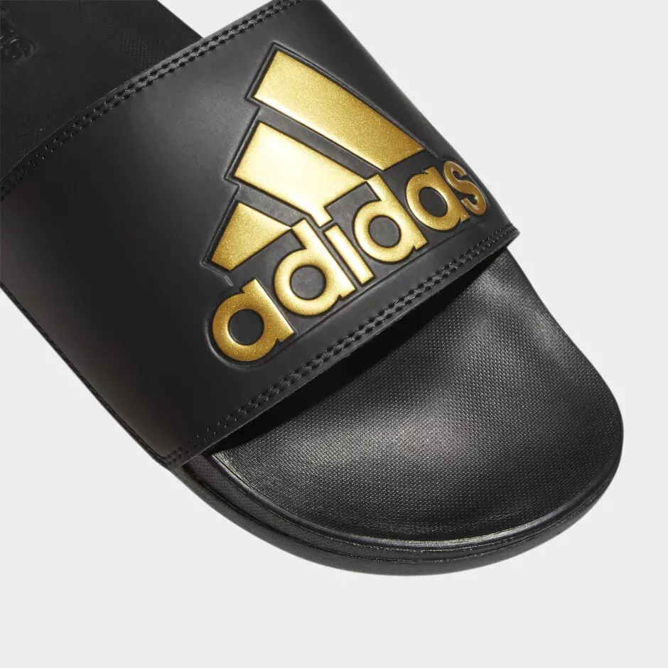 All black adidas hot sale sliders