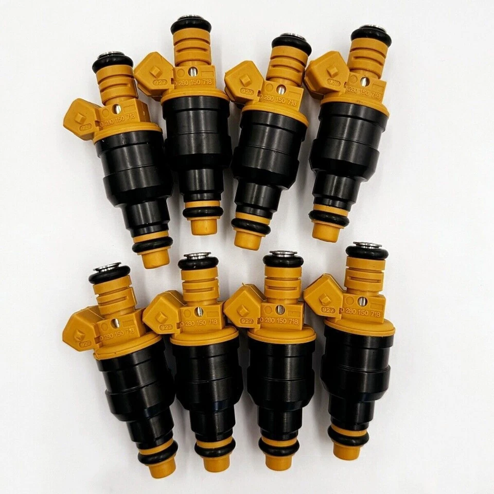 Inyectores de combustible de actualización de 8 piezas para Ford F150 F250 F350 Bosch 0280150718 Foto 4 de 4