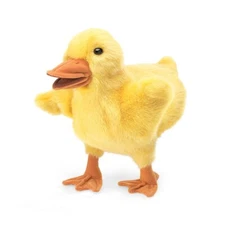 Folkmanis Duckling Hand Puppet, Yellow